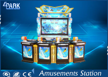 L'arcade à jetons de 55 pouces usine des joueurs de la machine 4 de jeu de pêche d'arcade de rachat