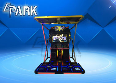 Machine d'intérieur de danse d'arcade de parc d'attractions avec la musique attrayante et la mode