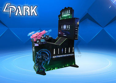 Machine de jeu de tir de laser de simulateur d'arme à feu de tir de machine d'arcade de 42 de pouce HD d'affichage à cristaux liquides étrangers d'écran
